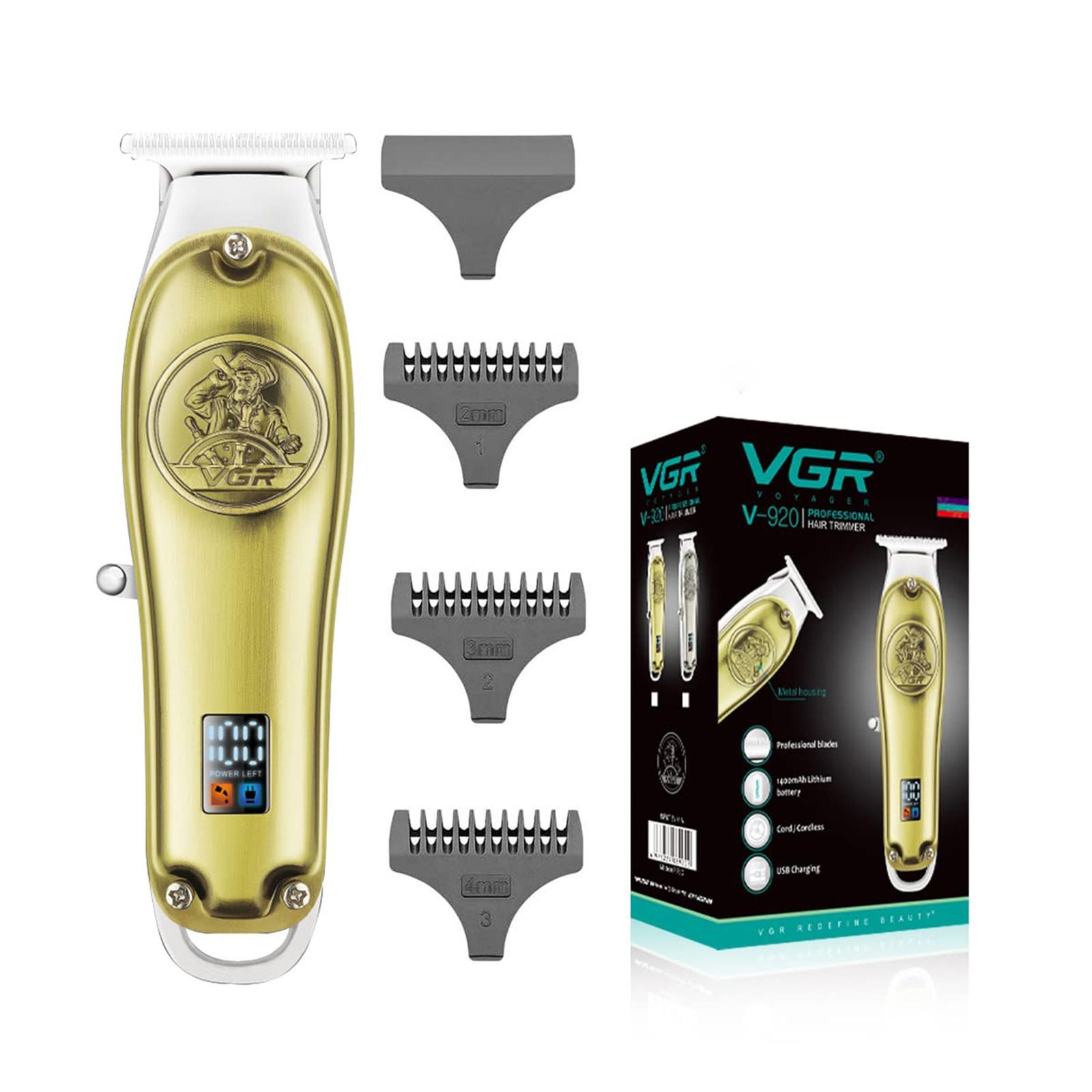 ماشین اصلاح موی سر و صورت وی جی آر مدل V-920 -  - 5