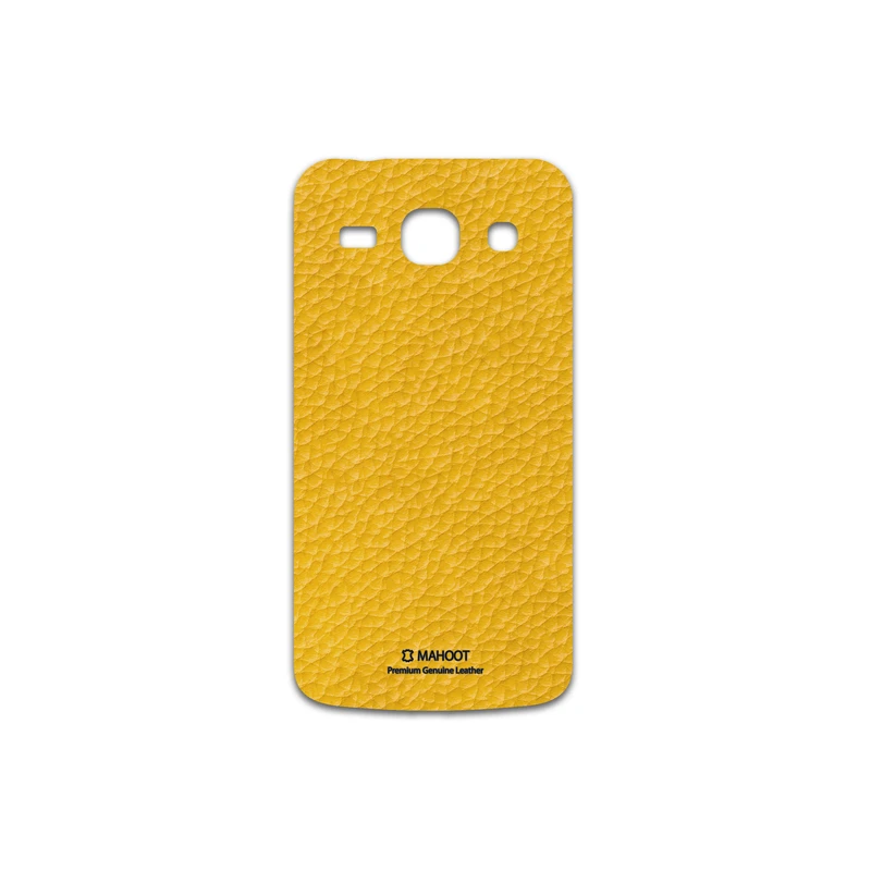 برچسب پوششی ماهوت مدل Mustard-Leather مناسب برای گوشی موبایل سامسونگ Galaxy Star 2 Plus
