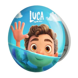 آینه جیبی خندالو طرح انیمیشن لوکا Luca مدل تاشو کد 4532 