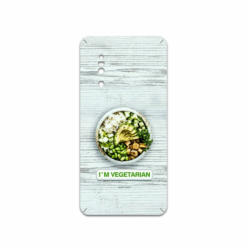 برچسب پوششی ماهوت مدل Im-vegetarian مناسب برای گوشی موبایل ویوو X27