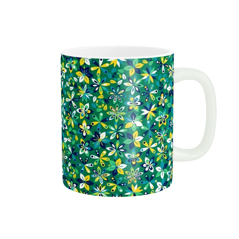 ماگ پاد آفرین طرح گل کد 3207