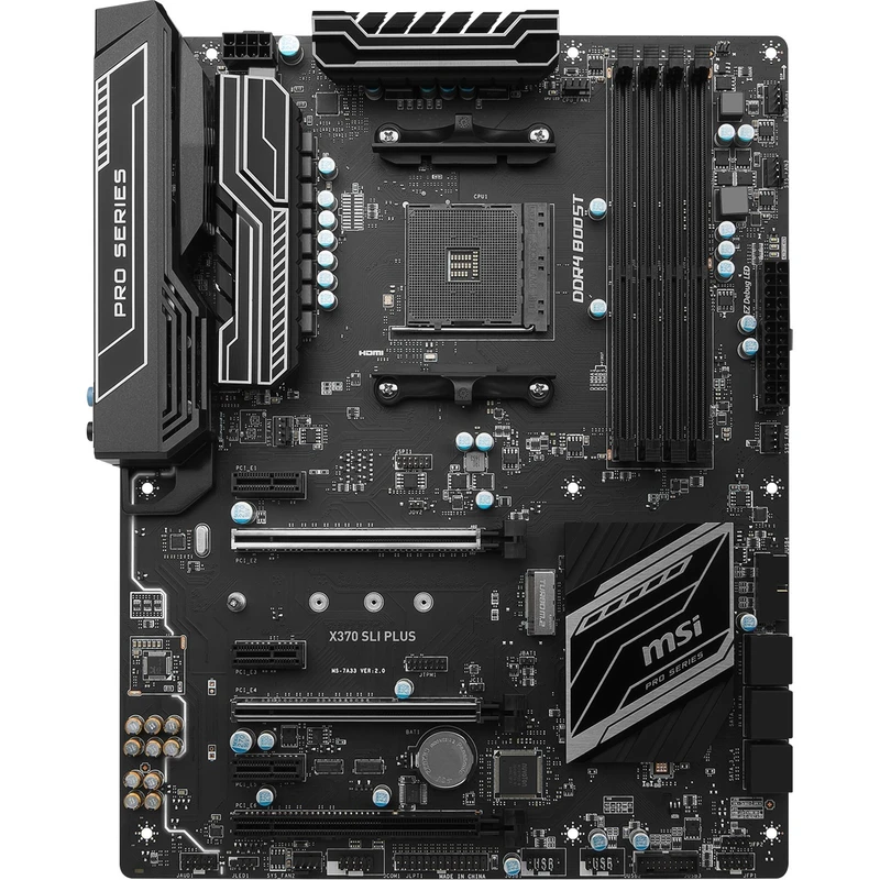 مادربرد ام اس آی مدل X370 SLI PLUS