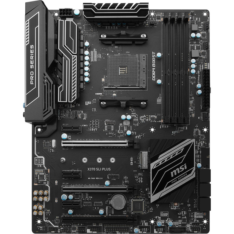 مادربرد ام اس آی مدل X370 SLI PLUS