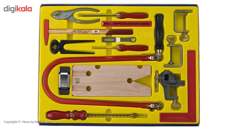 مجموعه 15 عددی ابزار کاردستی ایران پتک مدل GB 1010