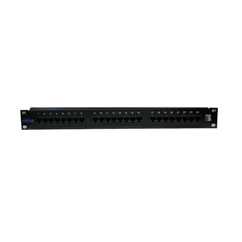 پچ پنل 24 پورت یونیکام مدل UC-PNL5E-24