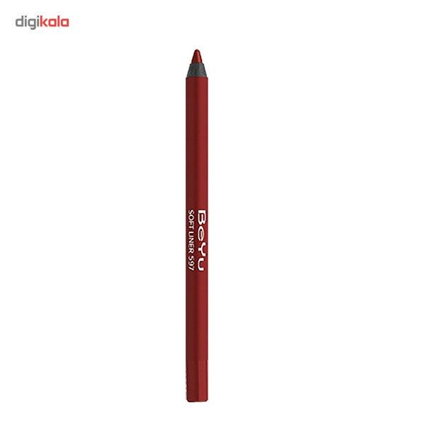 مداد لب بی یو مدل Soft Lip Liner 597 -  - 2