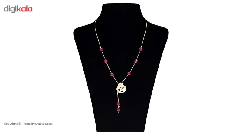 گردنبند طلا 18 عیار زنانه ماهک مدل MM0602