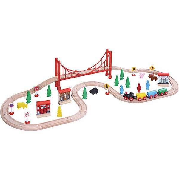 ست قطار ماکسیم مدل 56Pcs Train Set