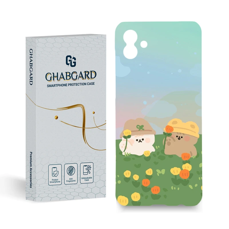 کاور قاب گارد مدل دخترانه مناسب برای گوشی موبایل سامسونگ Galaxy A04