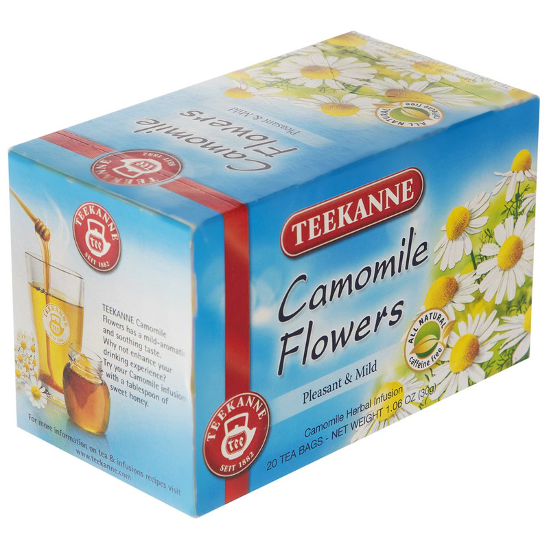 چای کیسه ای تی کانه مدل Camomile Flowers بسته 20 عددی