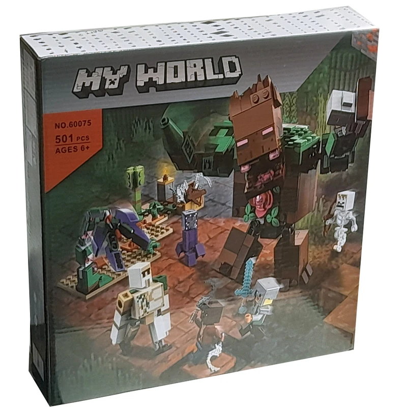 ساختنی 501 تکه مدل ماینکرافت درگون جنگل کد 60075