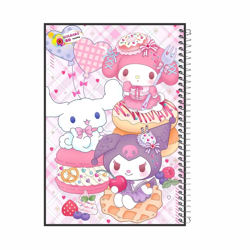 دفتر نقاشی 60 برگ گلبرگ مدل ملودی کد 2852