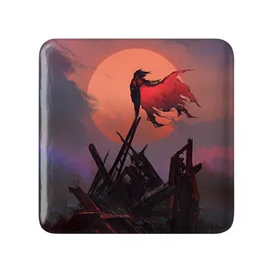 مگنت خندالو طرح بازی فاینال فانتزی (Final Fantasy) مدل مربعی کد 31303