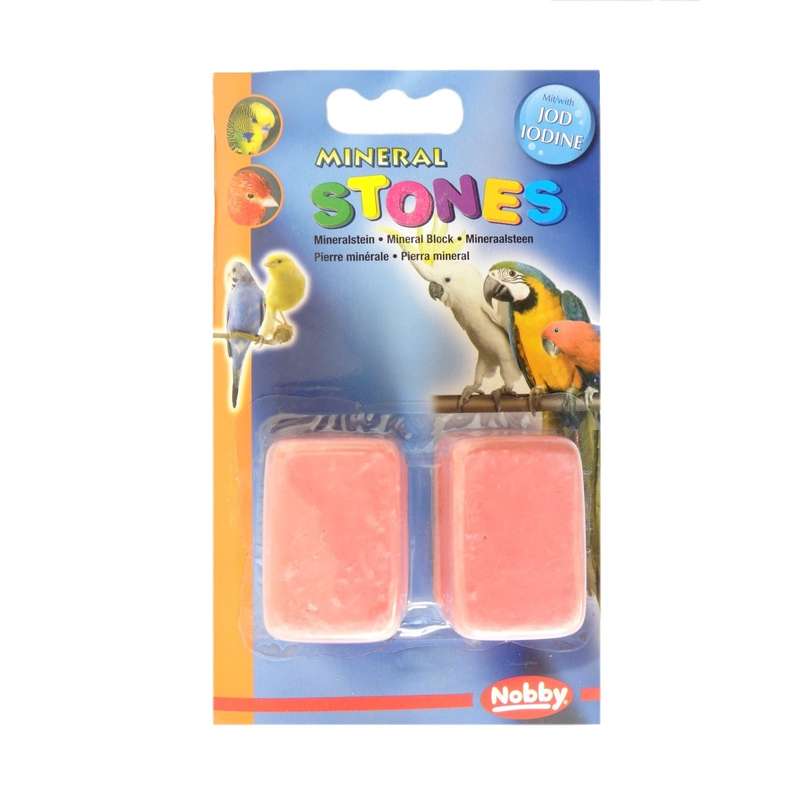 بلوک معدنی طوطی سانان نوبی مدل Small Nibbles بسته دو عددی بلوک معدنی طوطی سانان نوبی مدل Small Nibbles بسته دو عددی