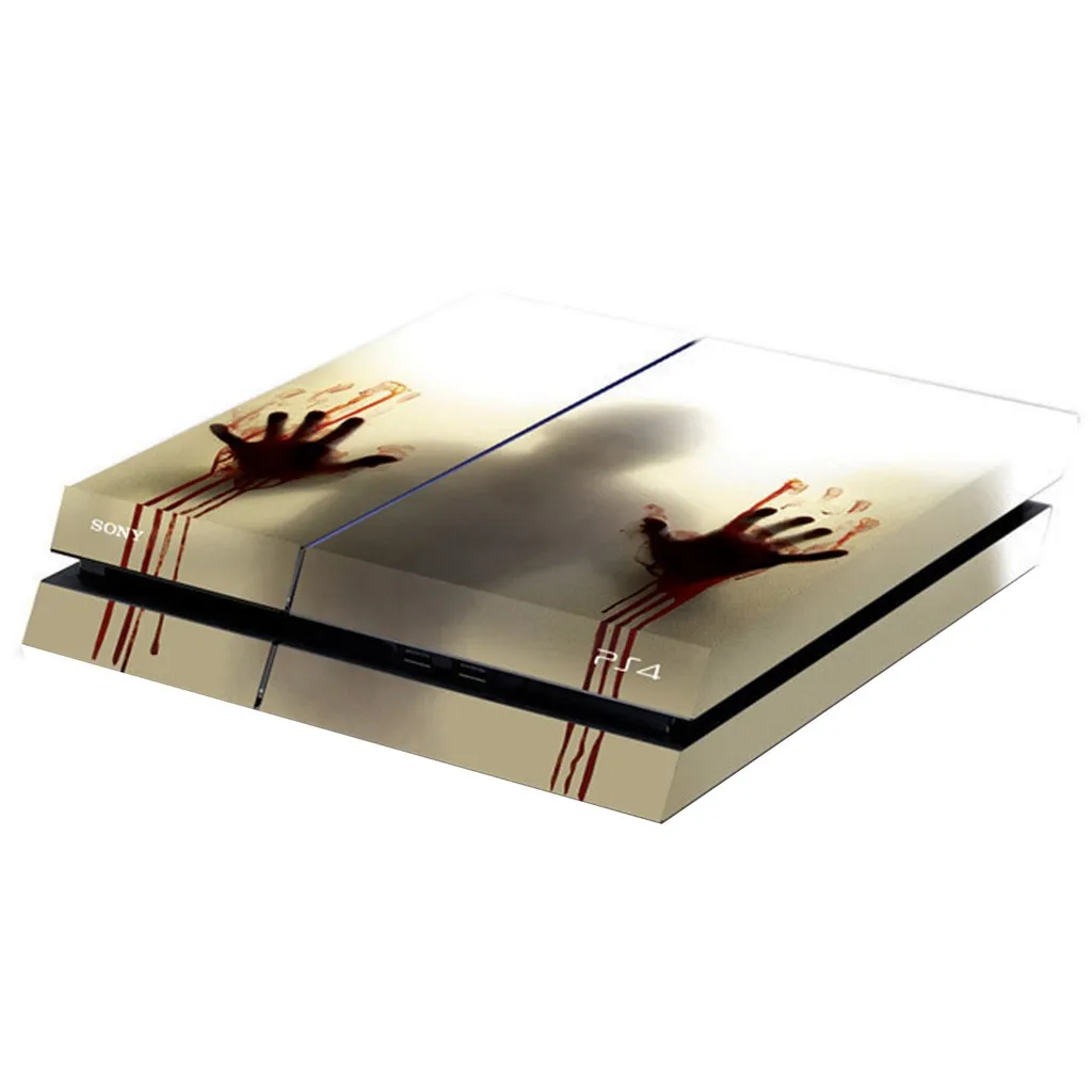 برچسب افقی پلی استیشن 4 گراسیپا طرح Walking Dead
