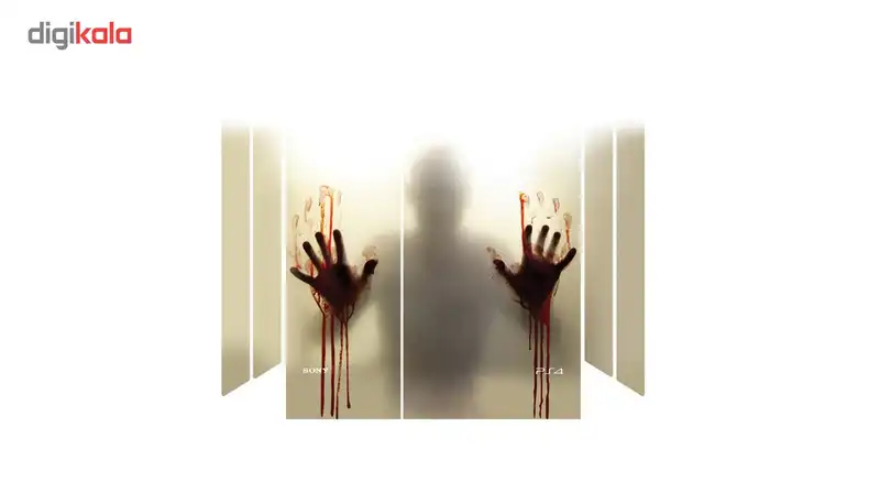 برچسب افقی پلی استیشن 4 گراسیپا طرح Walking Dead