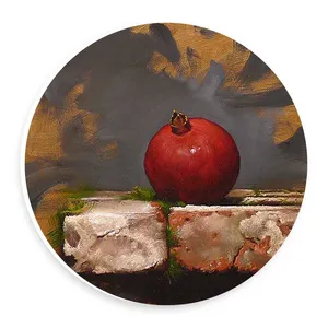  دیوارکوب طرح نقاشی انار و سکوی سنگین مدل wtb692