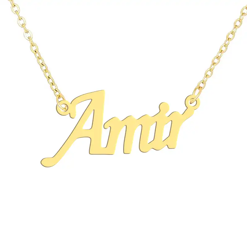 گردنبند طرح امیر مدل lv500