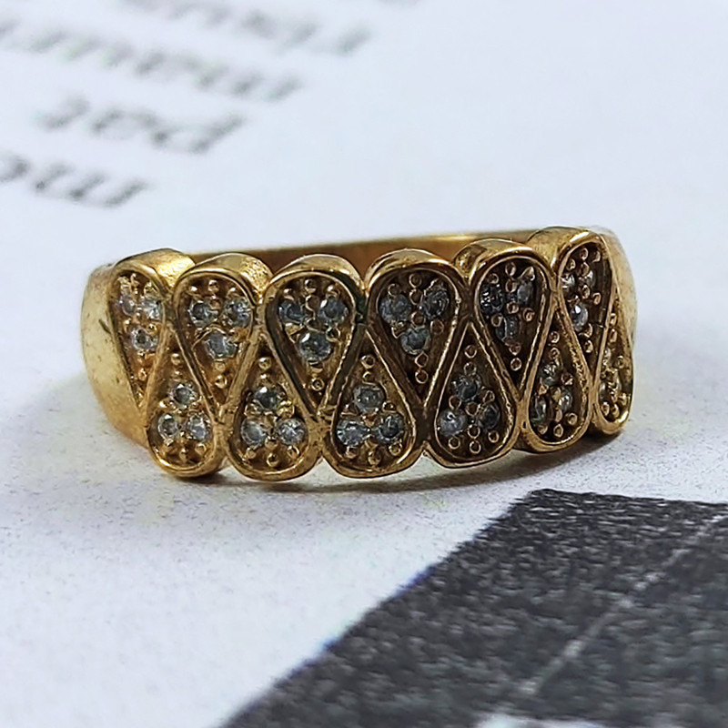 انگشتر زنانه سلین کالا مدل دایموند کد Mps-10