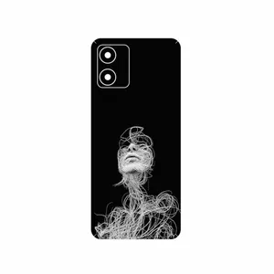 MAHOOT Strings Digital Art 2 Cover Sticker for Motorola Moto E13