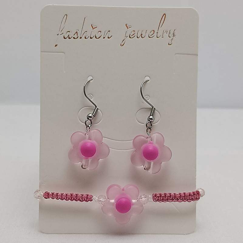 نیم ست دخترانه مدل گل