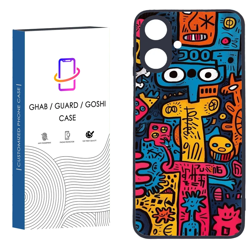 کاور قاب گارد گوشی طرح فانتزی کد 31 - TPU مناسب برای گوشی موبایل سامسونگ Galaxy A06