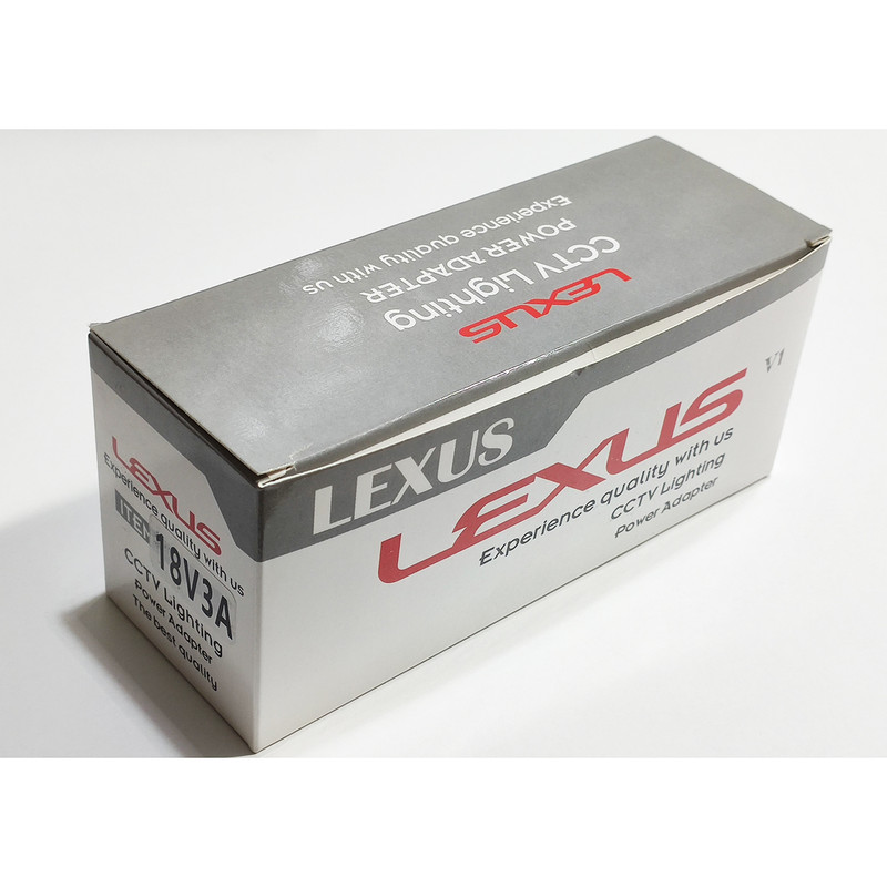 آداپتور 18 ولت 3 آمپر لکسوس کد real_3.2a