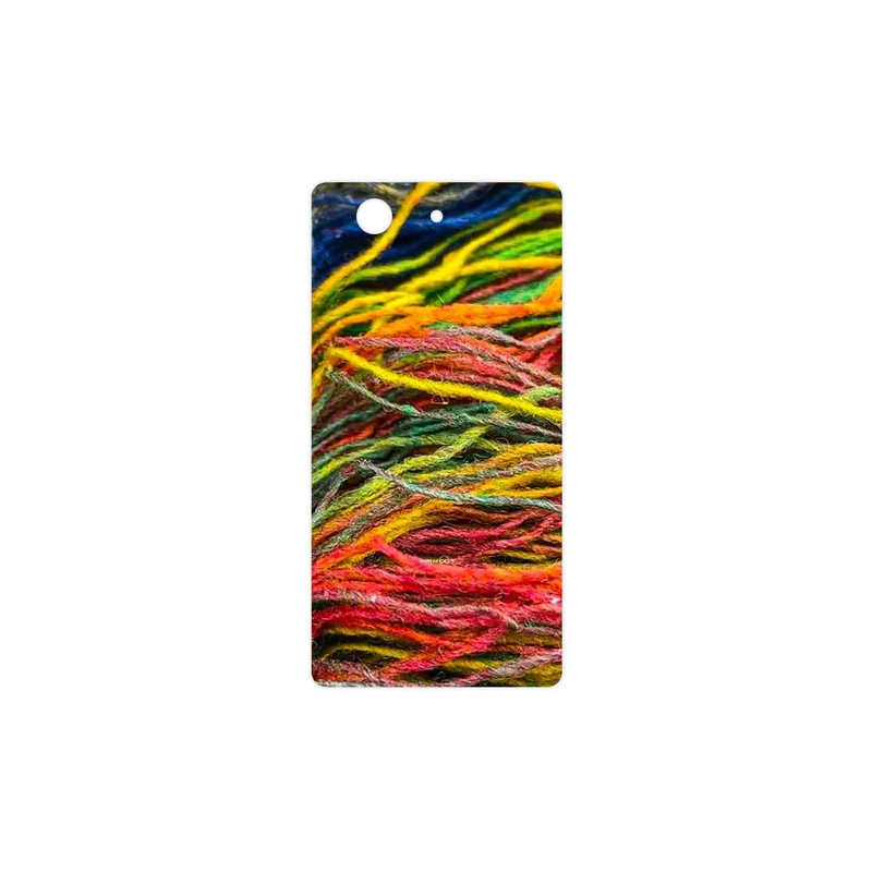 برچسب پوششی ماهوت مدل Fabric Texture 9 مناسب برای گوشی موبایل سونی Xperia Z3 Compact