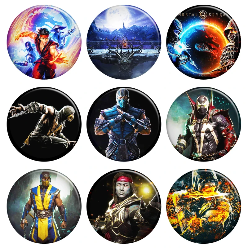 پیکسل گالری باجو طرح مورتال کمبت کد 03 مجموعه 9 عددی