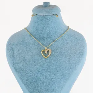 گردنبند زنانه مدل قلب کد N364E