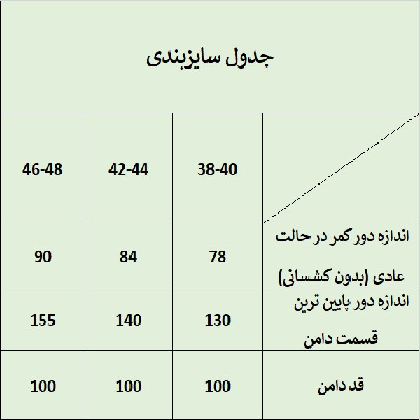 دامن زنانه ترسه به نگار مدل فون کد 2502