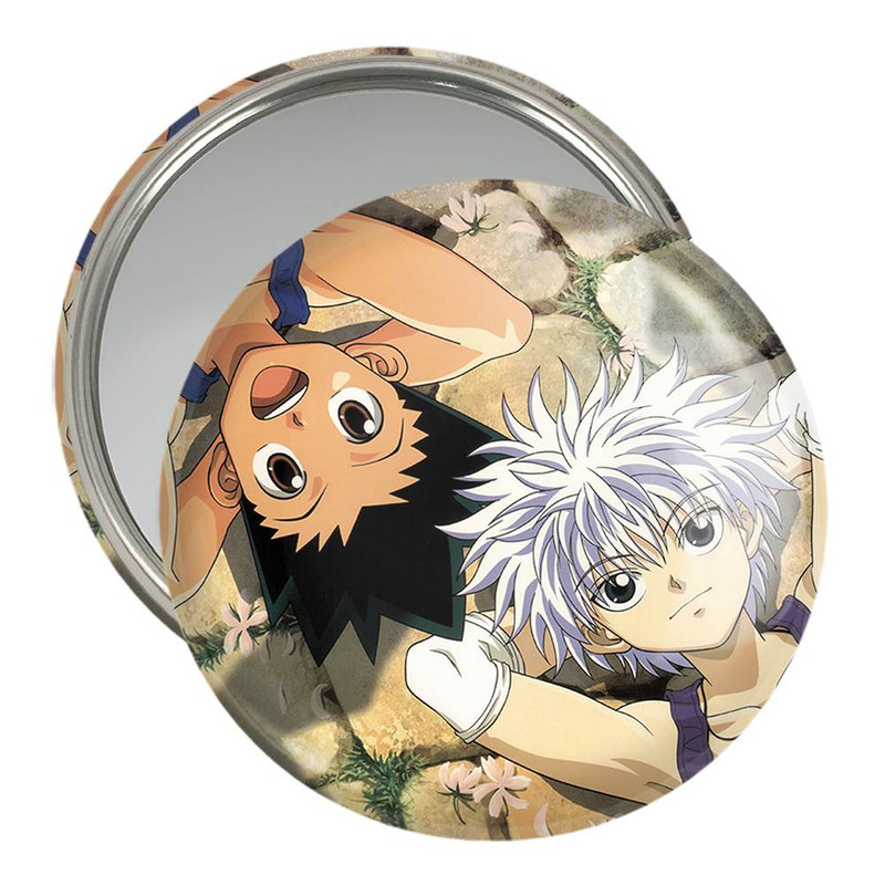آینه جیبی خندالو مدل گون و کیلوا انیمه هانتر ایکس هانتر Hunter × Hunter  کد 11949