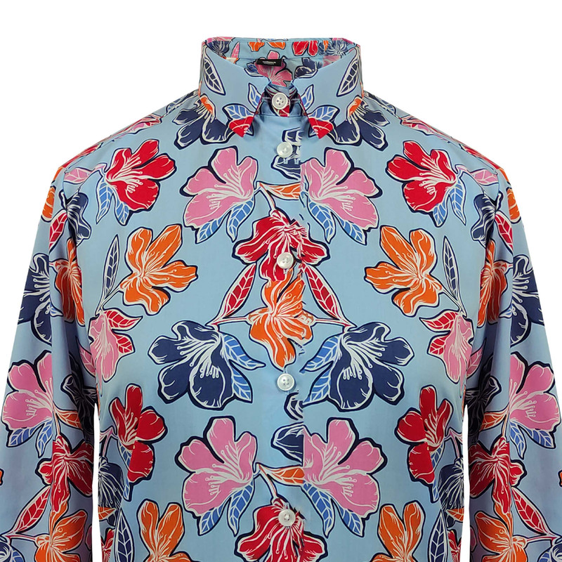 شومیز آستین بلند زنانه والبوش مدل گلدار 20374863