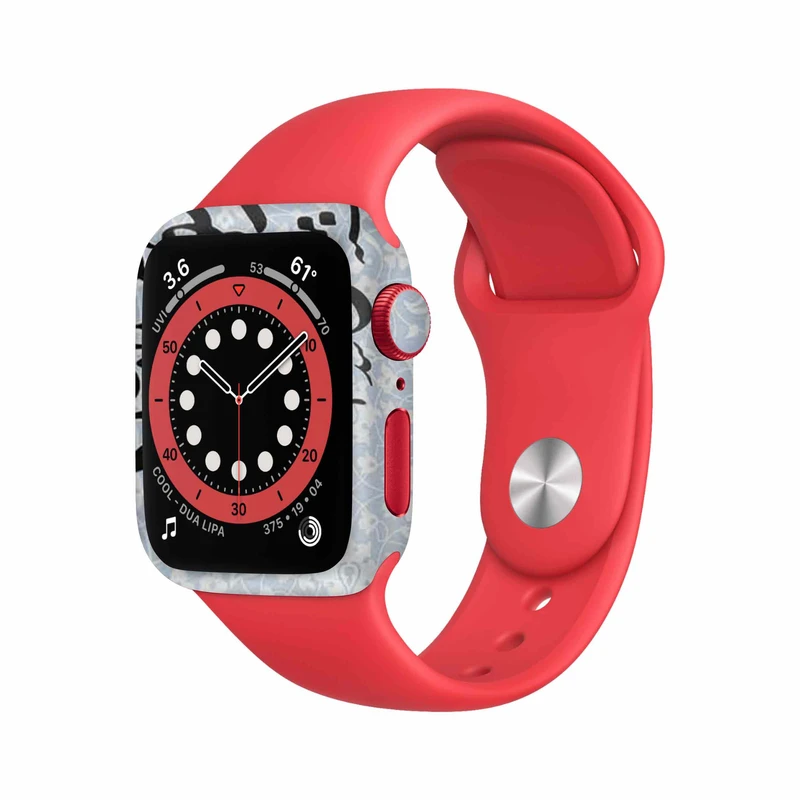  برچسب ماهوت طرح Nastaliq-4 مناسب برای اپل واچ Watch 6 44mm