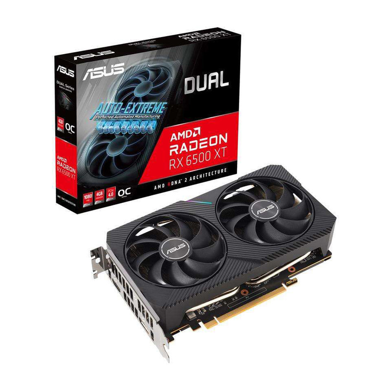 کارت گرافیک ایسوس مدل DUAL-RX6500XT-O4G 2