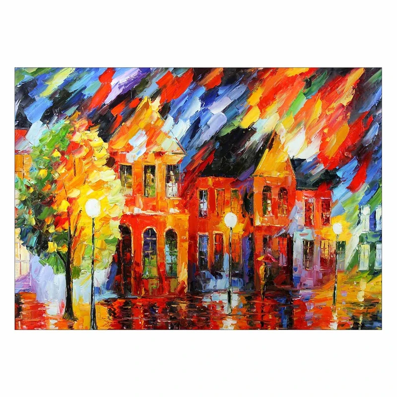 تابلو شاسی ونسونی طرح Famous Modern Day Art سایز 50x70 سانتی متر