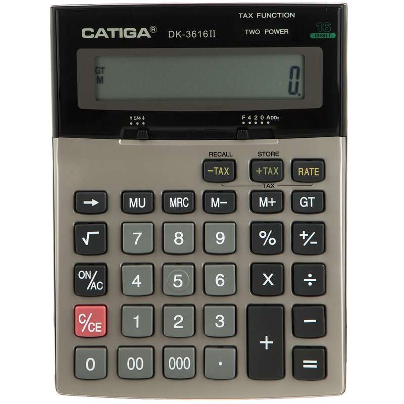 ماشین حساب کاتیگا مدل DK-3616II ماشین حساب کاتیگا مدل DK-3616II