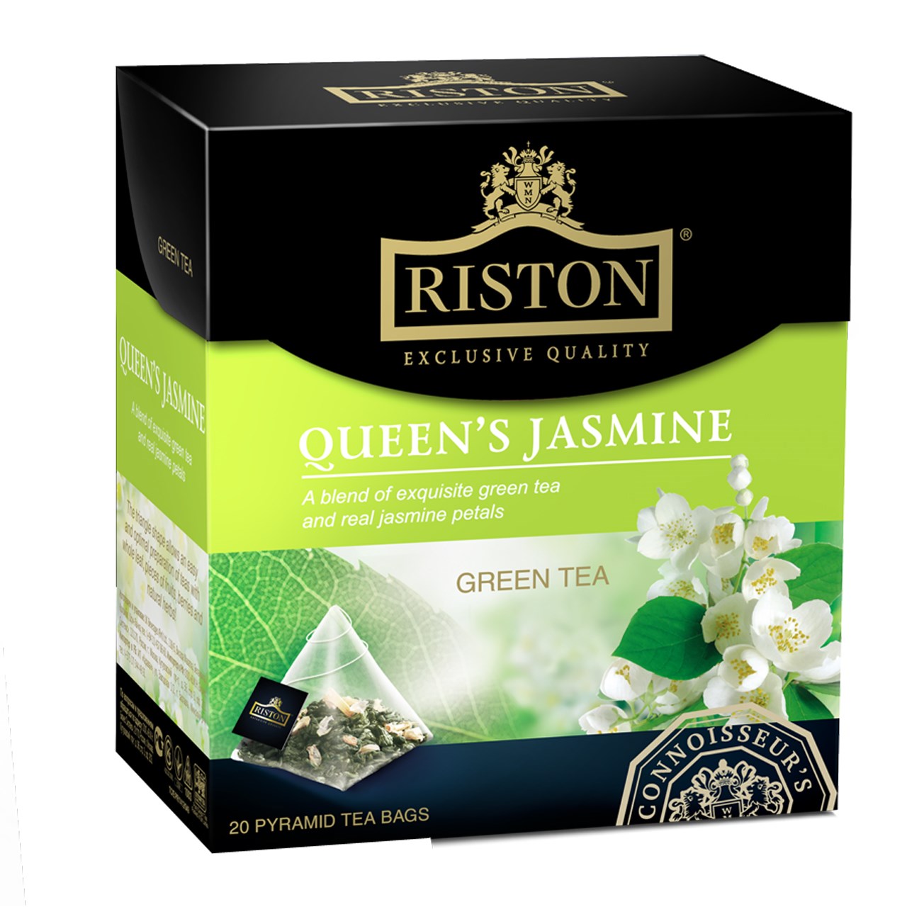بسته چای سبز ریستون مدل Queens Jasmin