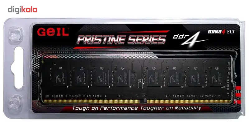 رم دسکتاپ DDR4 تک کاناله 2400 مگاهرتز CL17 گیل مدل Pristine ظرفیت 16 گیگابایت