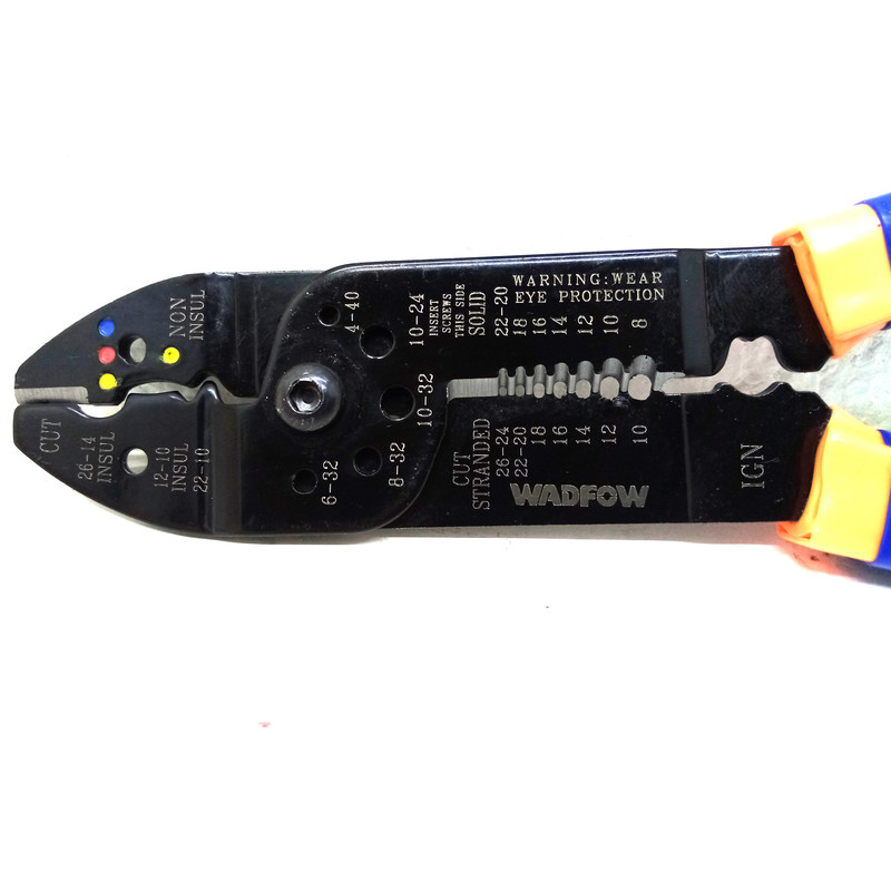 انبر پرس سر سیم وادفو مدل WPL5685 سایز 8.5 اینچ