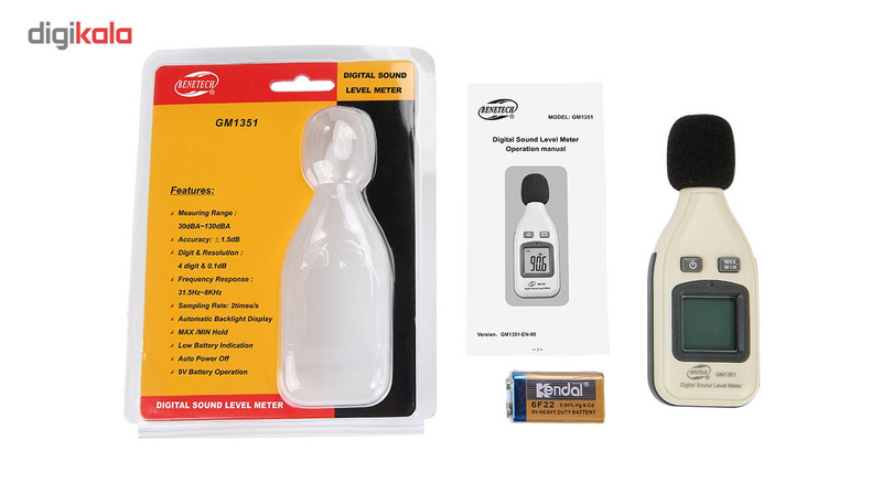 صوت سنج دیجیتال بنتک مدل GM1351