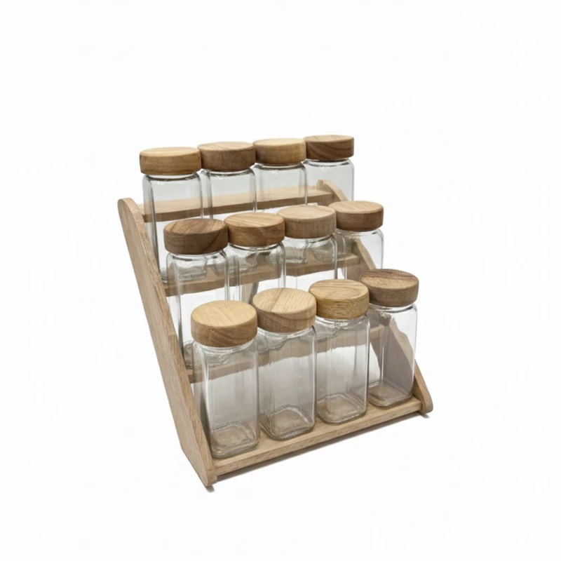 جا ادویه مدل مک کارتی کد RM1432 مجموعه 12 عددی به همراه استند