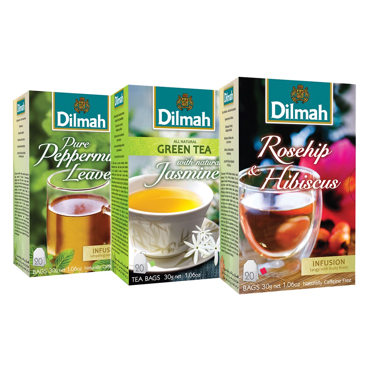 بسته دمنوش دیلما مدل Dilmahmix02 مجموعه 3 عددی