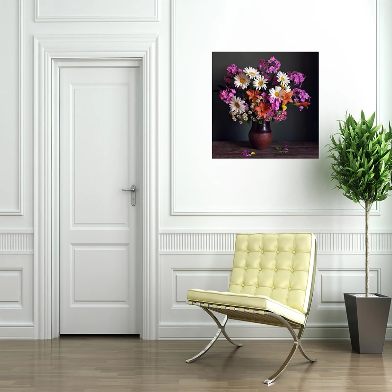 تابلو شاسی لابراتوار سهند طرح 5532سایز 50x50 سانتی متر