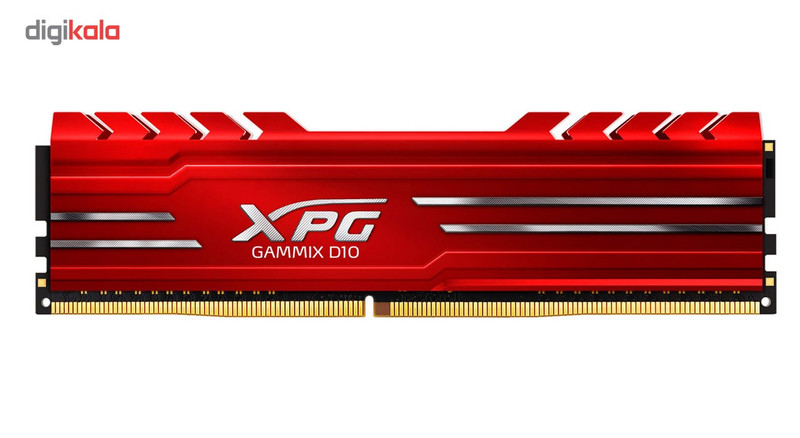 رم کامپیوتر دو کاناله DIMM ای دیتا مدل XPG GAMMIX D10 با فرکانس 2666 مگاهرتز ظرفیت 32 گیگابایت