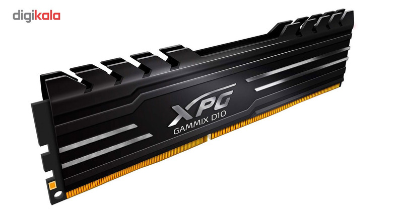 رم کامپیوتر دو کاناله DIMM ای دیتا مدل XPG GAMMIX D10 با فرکانس 2666 مگاهرتز ظرفیت 32 گیگابایت
