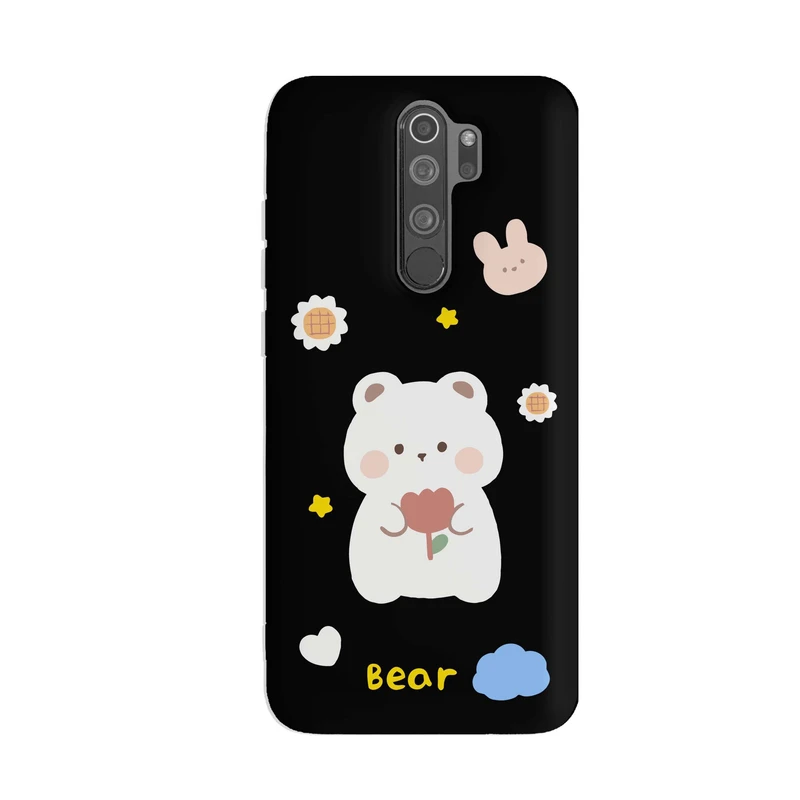کاور قاب گارد طرح خرس کیوت کد t6493 مناسب برای گوشی موبایل شیائومی Redmi Note 8 Pro