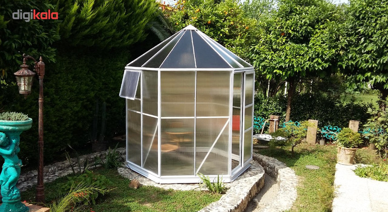 گلخانه آلاچیق خانه سبز مدل هگزا H2