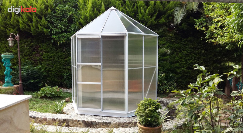 گلخانه آلاچیق خانه سبز مدل هگزا H2