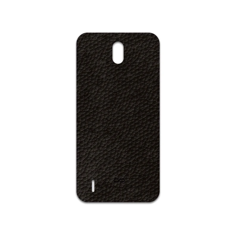 برچسب پوششی ماهوت مدل Dark-Brown-Leather مناسب برای گوشی موبایل نوکیا C1
